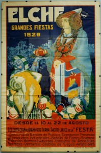 Cartel - Elche Grandes Fiestas de 1929
