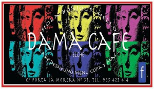 Cartel - Cafetería Dama