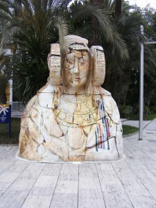 Pintura - Dama de Elche monumental