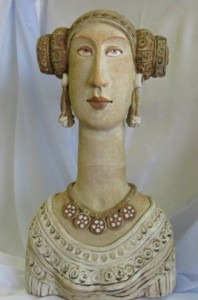 Cerámica - Dama de Elche busto