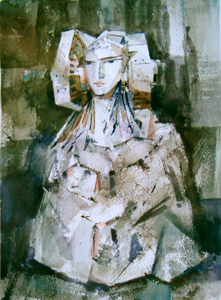 Pintura - Dama con busto