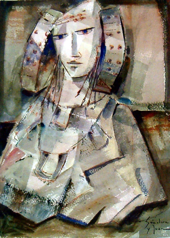 Pintura - Dama melancólica