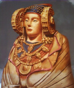 Pintura - Dama de Elche policromada