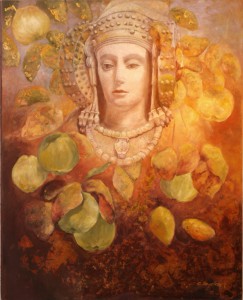 Pintura - Dama de Elche como Ceres