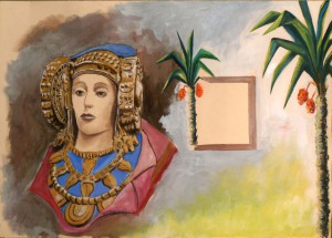 Pintura - Dama de Elche en color