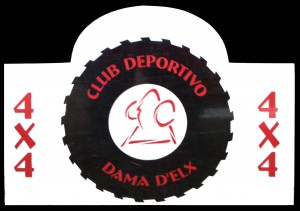 Logotipo - Club deportivo 4x4 Dama d'Elx