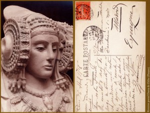 Tarjeta postal - Dama de Elche
