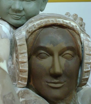Escultura - Dama ibérica (Fragmento)