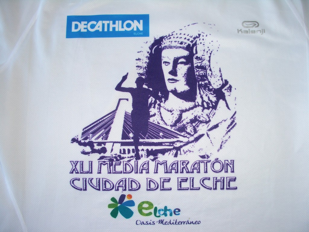 Otras técnicas artísticas - Camiseta XLI media maratón Ciudad de Elche