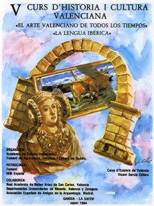 Cartel - V Curs d'Historia i Cultura Valenciana