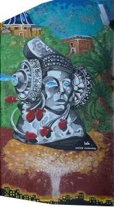 Pintura - La Dama y Elche