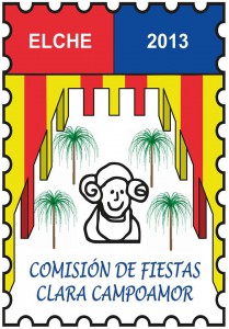 Logotipo - Comisión de Fiestas Clara Campoamor de Elche