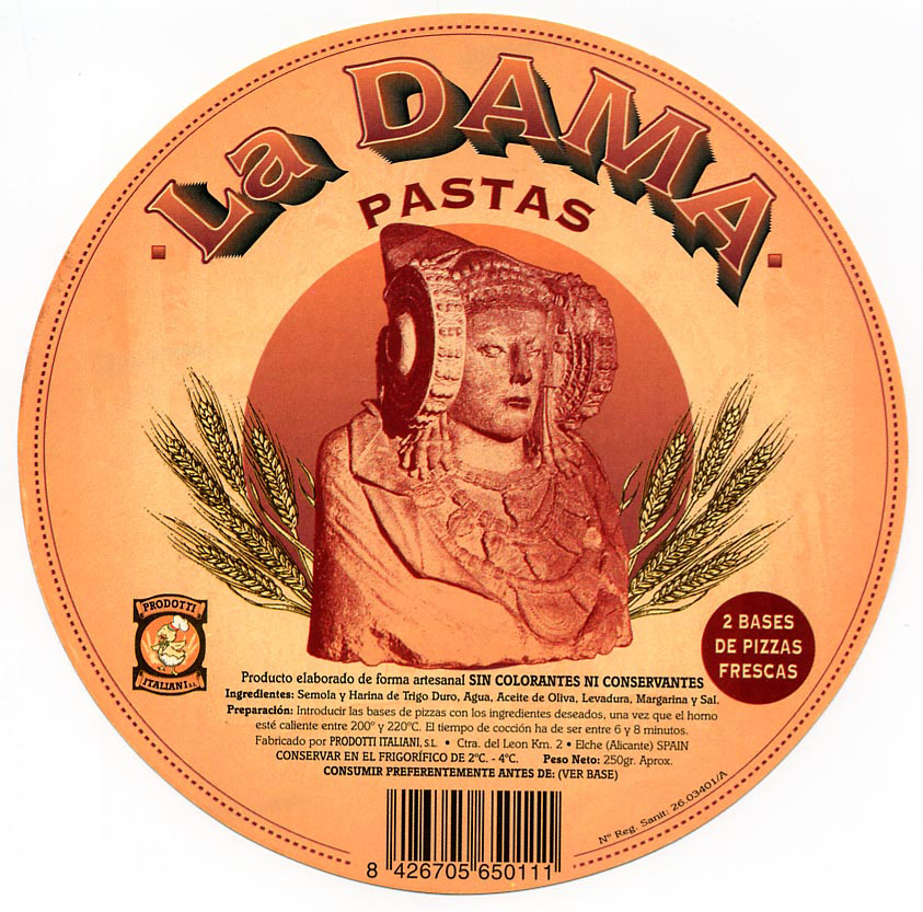 Logotipo - Pastas La Dama