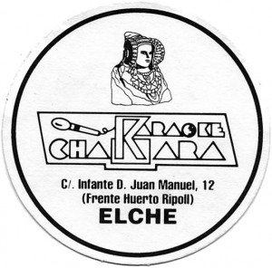 Logotipo - Posavasos Karaoke Chákara