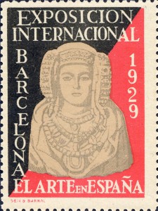 Timbre - Sello Exposición Internacional de Barcelona de 1929