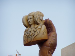 Escultura - Dama Hoguera S. Juan Elche